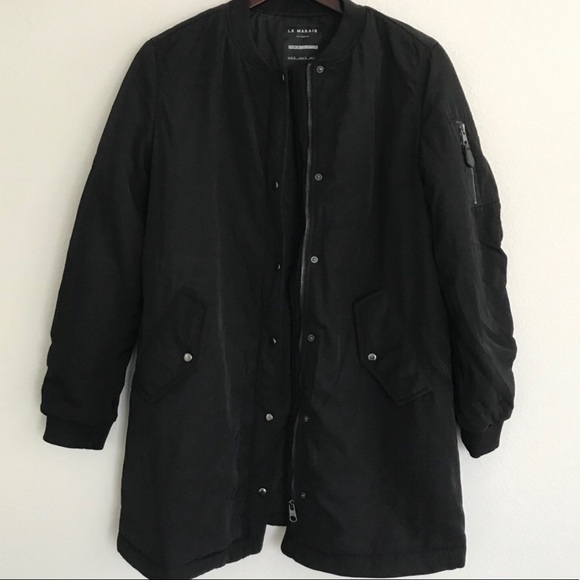 5 STAR Black Stadium coat. - Picture 5 of 6